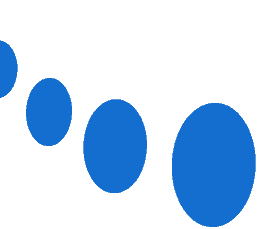 Un groupe de trois oeufs bleus sur fond noir.